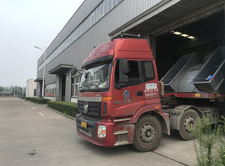 中節(jié)能（北京）節(jié)能環(huán)保工程離心風機發(fā)貨現(xiàn)場
