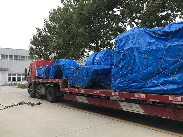 非洲科特迪瓦離心風機發(fā)貨現場