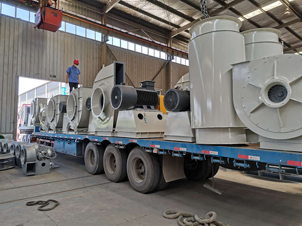 【西瑪風(fēng)機(jī)】燒結(jié)剛玉生產(chǎn)線用風(fēng)機(jī)順利發(fā)貨！