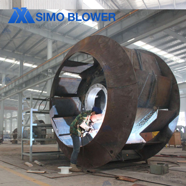 離心風(fēng)機葉輪耐磨處理工藝