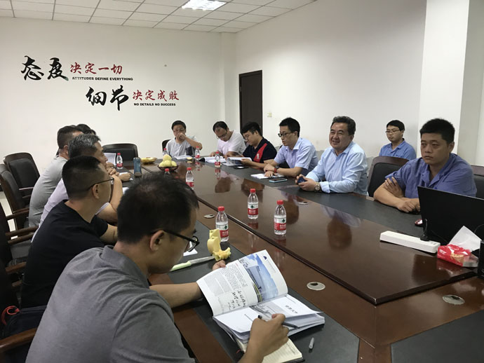 山西客戶蒞臨【西瑪風(fēng)機】參觀考察