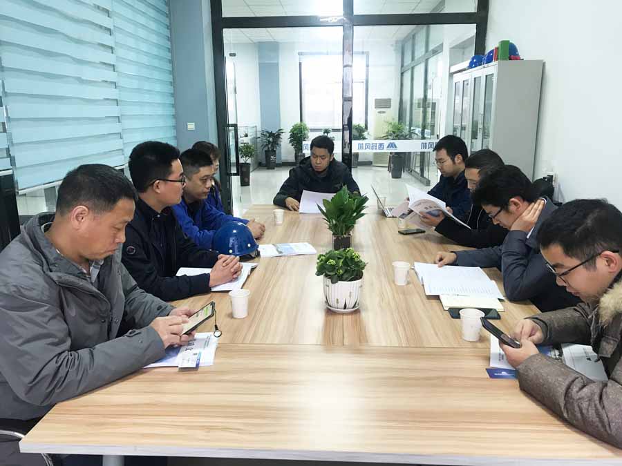 深圳客戶參觀考察西瑪風(fēng)機