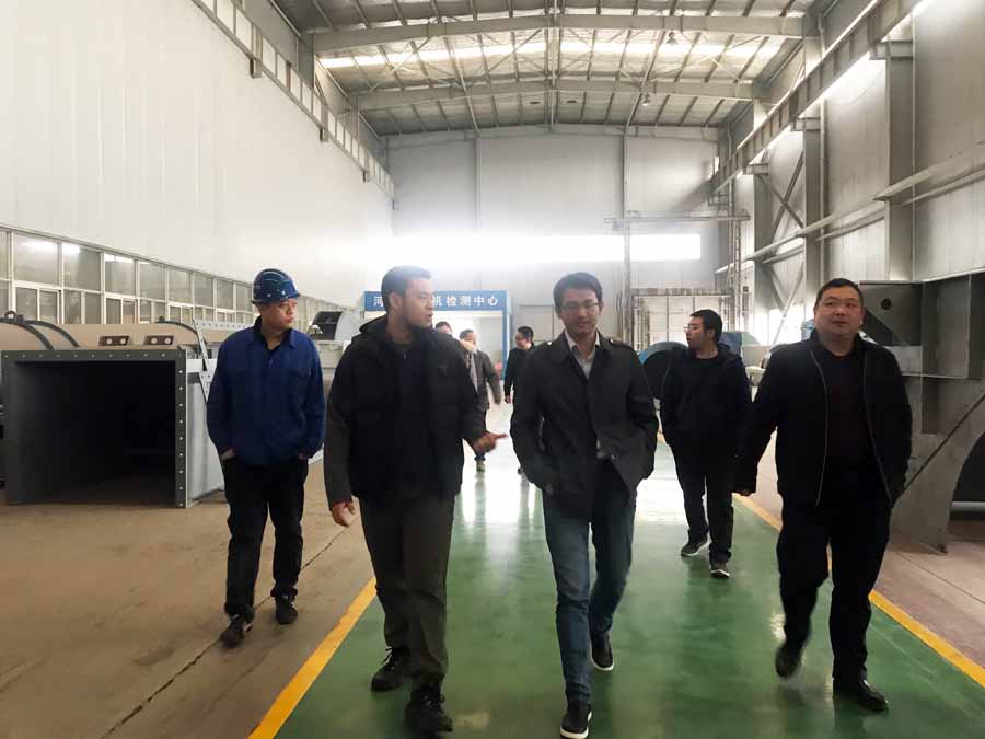 西瑪風(fēng)機(jī)客戶來(lái)訪